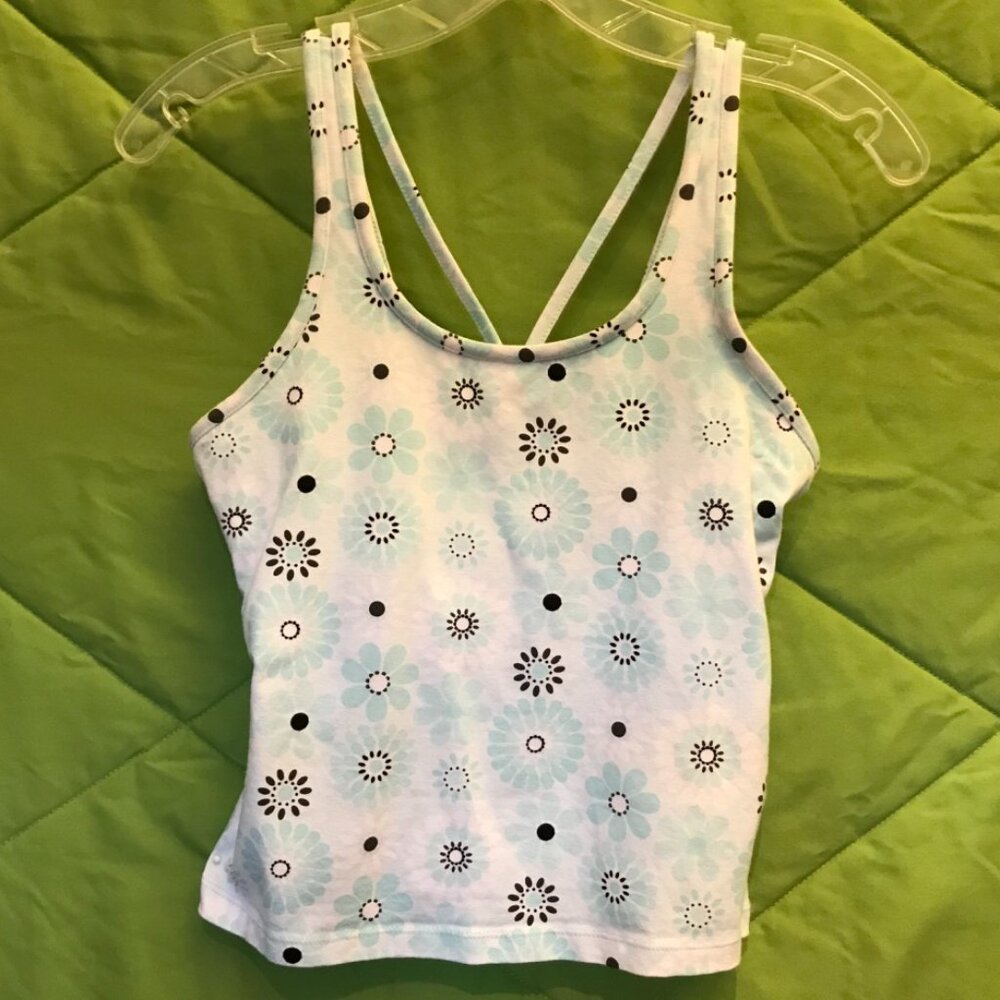 Jockey Activewear Top with Shelf Bra